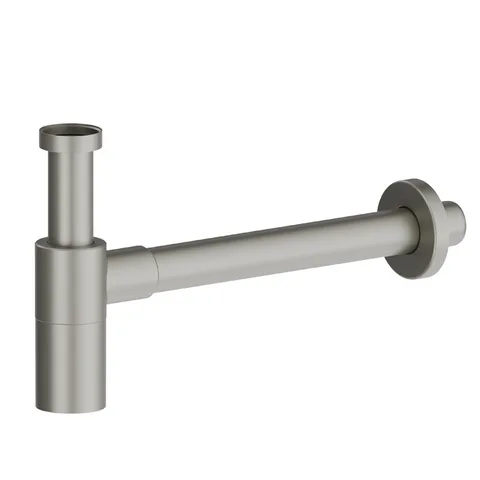 Newform  Сифон для раковины, регулируемый по высоте  D=32 мм - длина=300 мм, цвет:  titanium satin