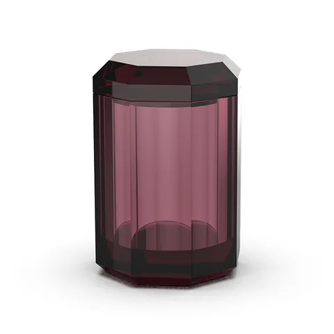 Decor Walther KR BMD Kristall Универсальная коробка с крышкой, цвет: Rich Burgundy
