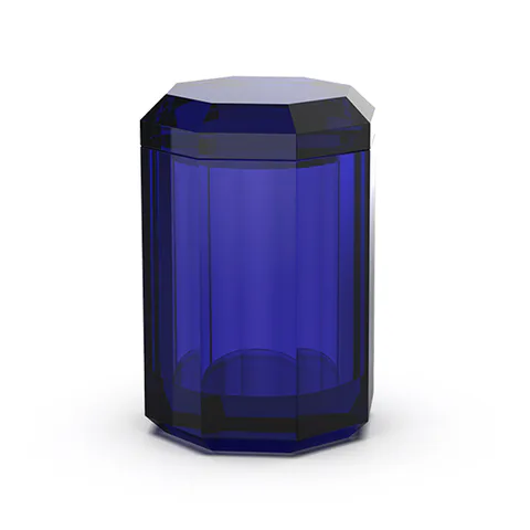 Decor Walther KR BMD Kristall Универсальная коробка с крышкой Capri Blue