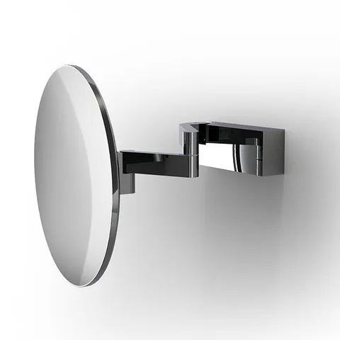 Decor Walther VISION R Косметическое зеркало 5X без подсветки - Хром Настенный - 5-кратное увеличение