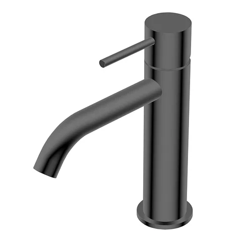 Ritmonio Diametro35 S Смеситель однорычажный, для раковины, цвет: Brushed Black Chrome