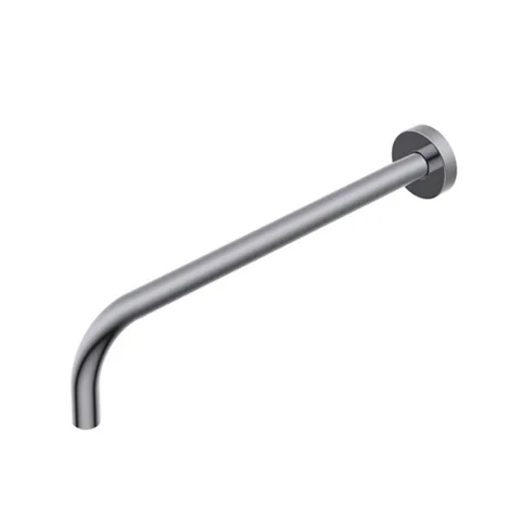 Ritmonio Shower heads Кронштейн верхнего душа L=350mm, горизонтальный, круглый, из латуни, цвет: Brushed