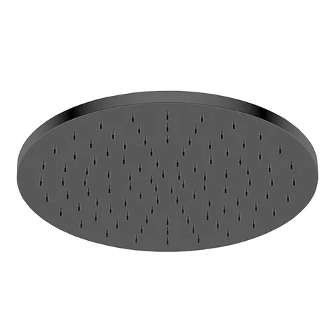 Ritmonio Shower heads Верхний душ для кронштейна Ø300mm из латуни, цвет: Brushed Black Chrome