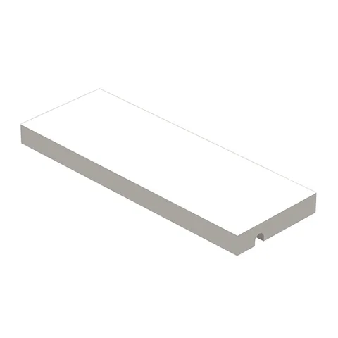 Ritmonio Brass Полочка L260 (для использования с прутком) из Solid Surface, цвет белый