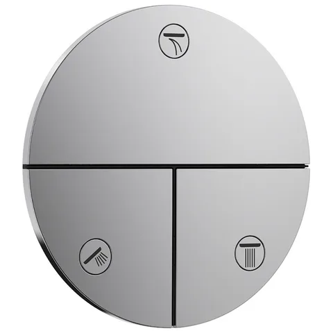 HANSGROHE ShowerSelect Comfort S  Вентиль для 3 потребителей, скрытый монтаж, хром