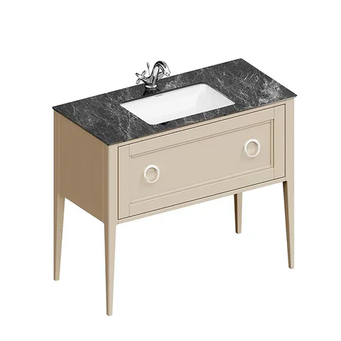 Kerama Marazzi Тумба PLAZA Classic NEO напольная 1 ящик 100, капучино матовый  (Цена по Распродаже)