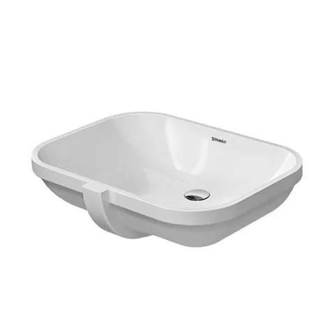 Duravit D-Code Раковина встраиваемая снизу 560x400мм, с перел., включая крепление ,Цвет: Белый (Спец.цена из наличия)