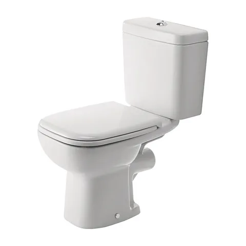 Duravit D-Code Унитаз моноблок  355x650мм, с отдельным бачком (не вкл. бачок), включая крепление,слив в стену , цвет белый (Спец.цена из наличия)