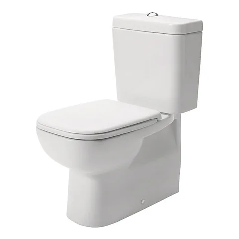 Duravit D-Code Унитаз моноблок  с отдельным бачком (не вкл. бачок), 650х355 мм. слив универсальный, цвет белый (Спец.цена из наличия)