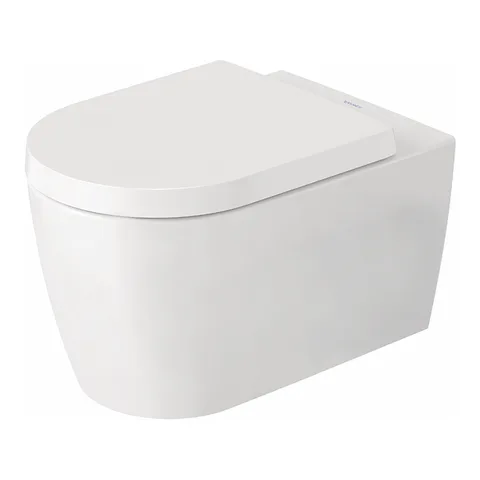 Duravit ME by Starck Унитаз подвесной с ОБОДКОМ, вкл. крепление Durafix, 4,5 л., 370x570мм, Цвет: Белый (СПЕЦЦЕНА)