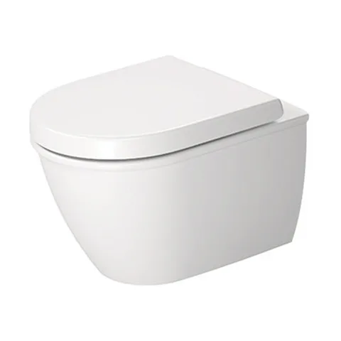 Duravit Darling New Унитаз подвесной компакт с  вертикальным смывом, вкл. крепление Durafix, 360x485мм, Цвет: Белый