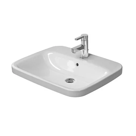 Duravit DuraStyle Раковина встраиваемая сверху , с переливом, 615х495 мм , с 1 отв под смеситель, цвет белый  (Спец.цена из наличия)
