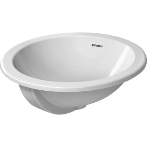 Duravit Architec Раковина  встр., для встраивания сверху, с перел., без площадки под смес., глазуровка снизу,? 470, цвет: белый (Спец.цена из наличия)
