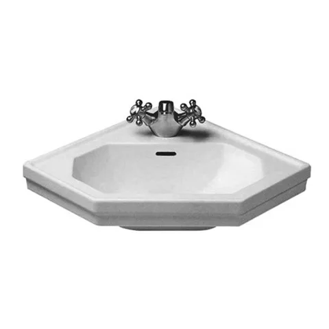 Duravit 1930 Раковина угловая с перел. и 1отв. под смес., 59х45х Н: 19.5см, цвет: белый (Снято с пр-ва)