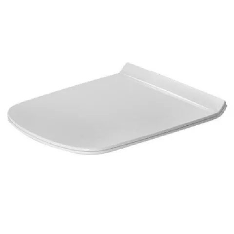 Duravit DuraStyle Сиденье для удлиненного унитаза (253709, 254209) цвет белый, петли нерж сталь. без микролифта  (Спец.цена из наличия)