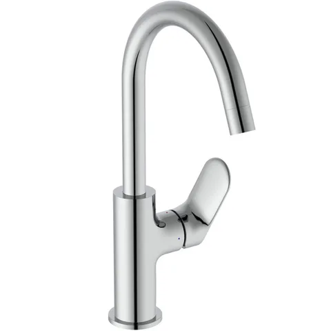 Ideal Standard Ceralife O Смеситель для раковины H215, с поворотным изливом, с донным клапаном, цвет: хром
