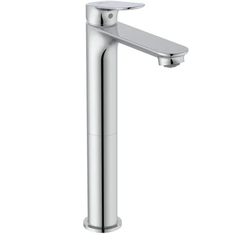 Ideal Standard Ceralife O Высокий смеситель для раковины H240, технология BlueStart с донным клапаном Click Clack, цвет: хром