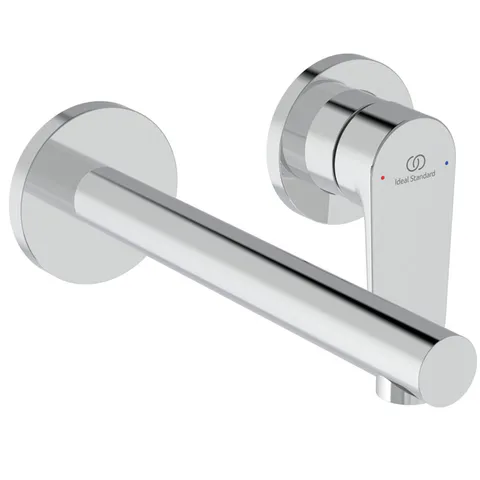 Ideal Standard Ceralife O Настенный смеситель для раковины излив: 180 мм, без донного клапана, для монтажа с A1313NU цвет: хром