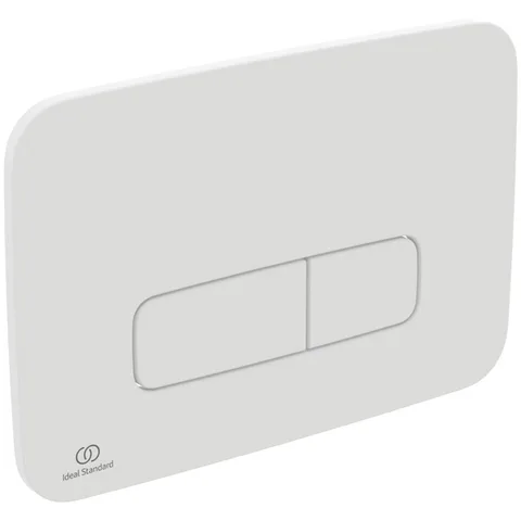 Ideal Standard Oleas M1 Механическая панель смыва, двойной смыв, покрытие soft touch цвет: белый матовый