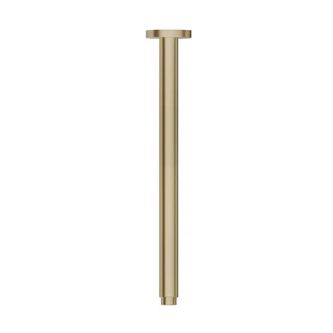 Newform X-Steel 316 Кронштейн для верхнего душа, потолочный., L=350 мм, G1/2" , цвет: PVD Br. Pale Gold
