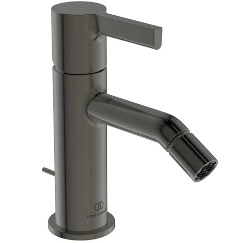 Ideal Standard Joy Смеситель для биде, на 1 отв, с донным клапаном, цвет: PVD Magnetic Grey