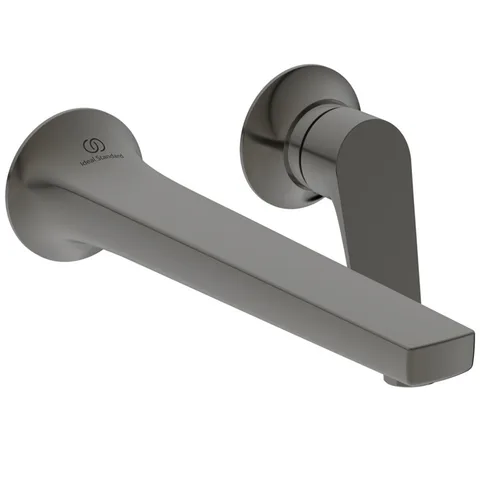 Ideal Standard La Dolce Vita Смеситель для раковины, встраиваемый, излив: 21см, без комплектом №1 A1313NU, цвет: PVD Magnetic Grey