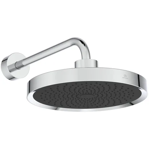 Ideal Standard Solos верхний душ 33см, с LED-подсветкой, с настенным держателем 40см, цвет: хром