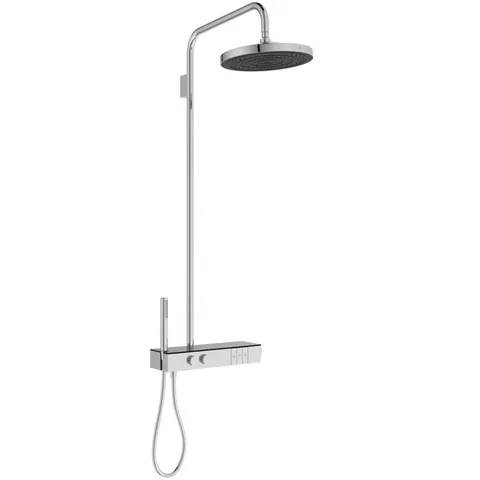 Ideal Standard Ceratherm Solos Душевая стойка, термостат, верхний душ 30см, руч.душ 13см, шланг 175см, цвет: хром