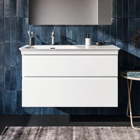 Ideal Standard La Dolce Vita Раковина 1060х535хh145 мм, подвесная, чаша слева, с 1 отв с переливом,(продажа только с тумбой!) без крепежа,цвет: белый