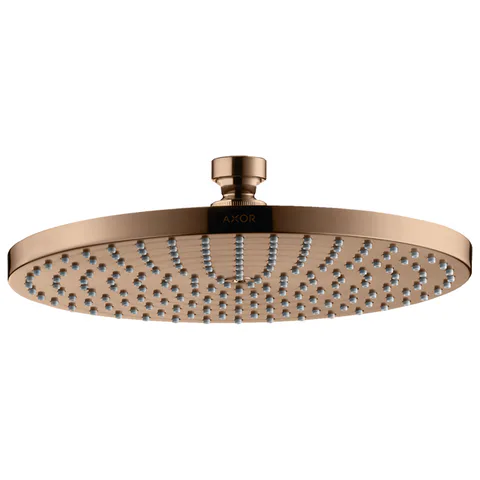 Hansgrohe Axor Starck Верхний душ 240*240*60 цвет-полированное красное золото