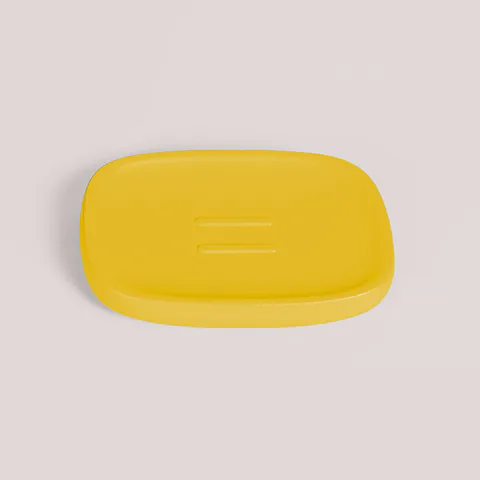 Colombo Mood Мыльница настольная, цвет Lemon Yellow