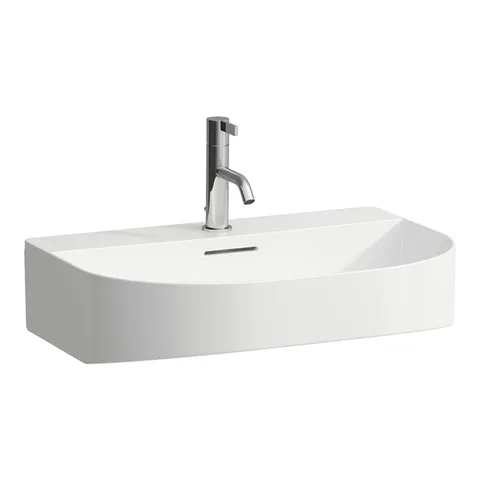 LAUFEN SONAR Раковина 600x420x140 мм, отверстие для смесителя по центру, белый