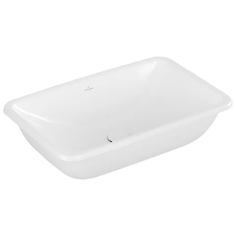 Villeroy&Boch Loop&Friends Раковина встр. под столешницу 615*380*180, с переливом, цвет альпийский белый