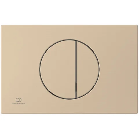 Ideal Standard Oleas M5 Механическая панель смыва, двойной смыв, цвет: PVD Brushed Bronze (Матовая бронза)