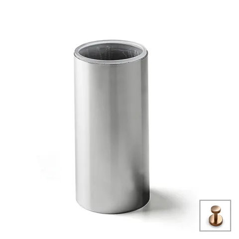 3SC Metal Tonda Стакан настольный d6xh11 см, цвет Warm Brushed Bronze PVD