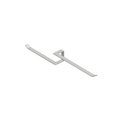 QuadroDesign Аксессуары QA1201AS Полотенцедержатель, цвет Brushed Stainless Steel