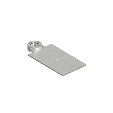 QuadroDesign FFQT QA001AS Прямоугольная полка для излива или душевой штанги, цвет Brushed Stainless Steel