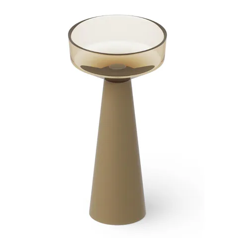 DEA DESIGN Раковина напольная d425хh850 мм, цвет classic green