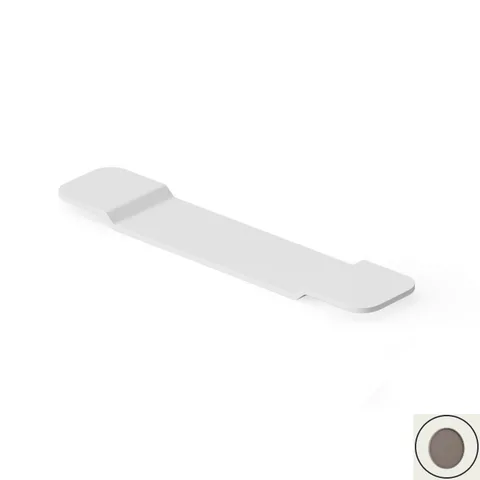 DEA DESIGN Полка для ванны 940х200хh35 мм, цвет grey brown