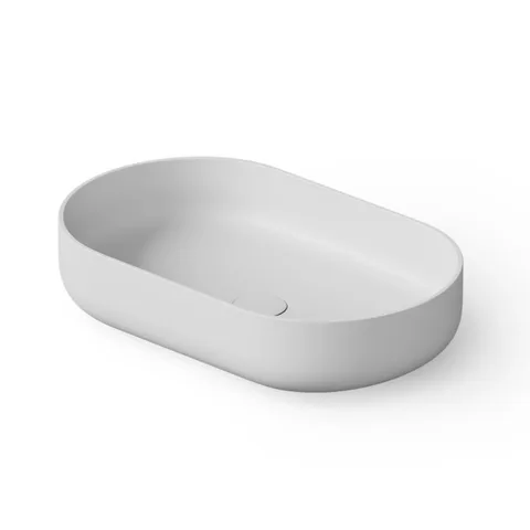 DEA DESIGN Раковина настольная 550х340хh120 мм, цвет белый матовый