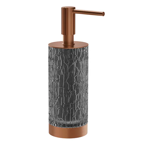 GESSI INCASTRI ACCESSORIES  Дозатор  настольный   цвет: Copper Br. PVD /Light Smoke
