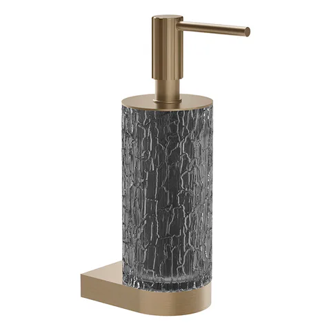 GESSI INCASTRI ACCESSORIES  Дозатор  подвесной   цвет: Finox Brushed Nickel /Light Smoke
