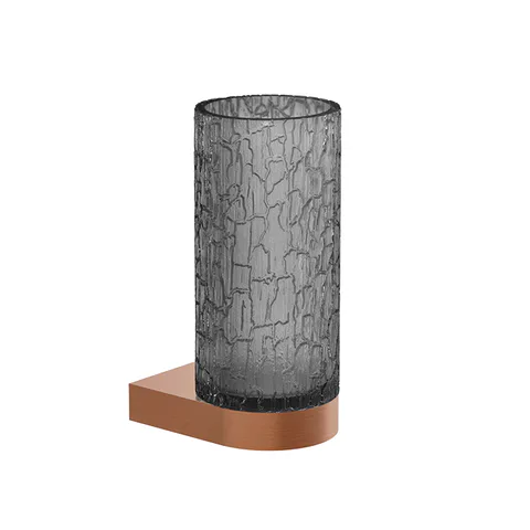 GESSI INCASTRI ACCESSORIES  Стакан подвесной , цвет: Copper Br. PVD /Light Smoke