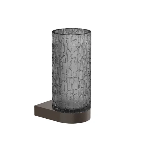 GESSI INCASTRI ACCESSORIES  Стакан подвесной , цвет: Brass Brushed PVD /Light Smoke