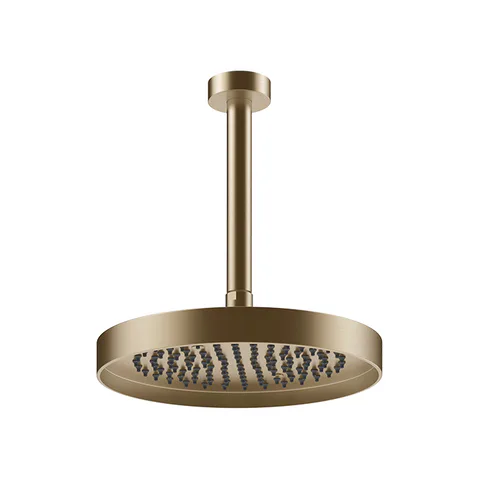 GESSI INCASTRI Верхний душ потолочный  250мм, с кронштейном 249 мм,  цвет: Finox Brushed Nickel