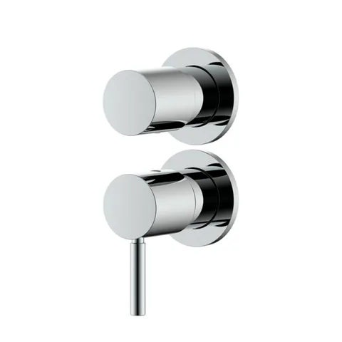 NEMO NM-2356CR Встраиваемый смеситель для душа/ванны из стены на 2 потребителя CHROME PLATED