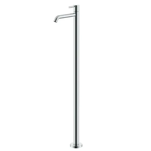 NEMO NM-2351CR Напольный смеситель для раковины с донным клапаном CHROME PLATED