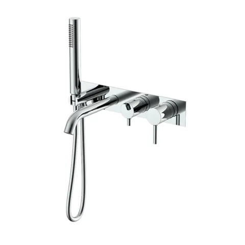 NEMO NM-2353CR Смеситель из стены для ванны CHROME PLATED