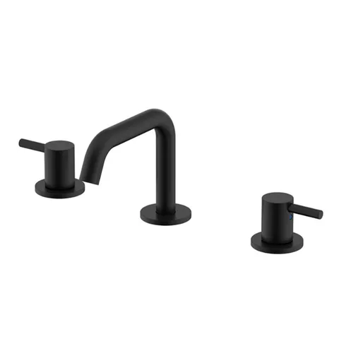 NEMO NM-2317MB Смеситель для раковины с донным клапаном MATTE BLACK