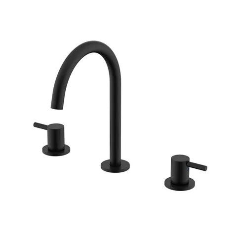 NEMO NM-2315MB Смеситель для раковины с донным клапаном MATTE BLACK